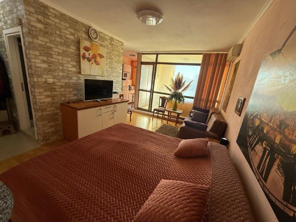 Przestronne studio z balkonem w Sun City 1, blisko plaży Bułgaria, Sunny Beach, Sun City 1, Sunny Beach  52m2 Foto 1