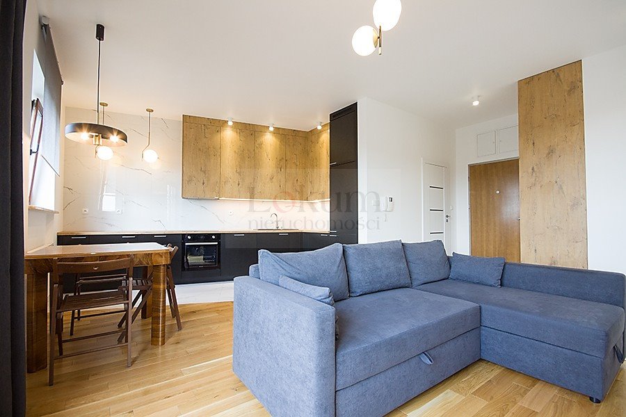 Wilanów, 54m2, nowoczesny apartament z tarasem i wysokim standardem Warszawa, Wilanów, Aleja Rzeczypospolitej  54m2 Foto 1