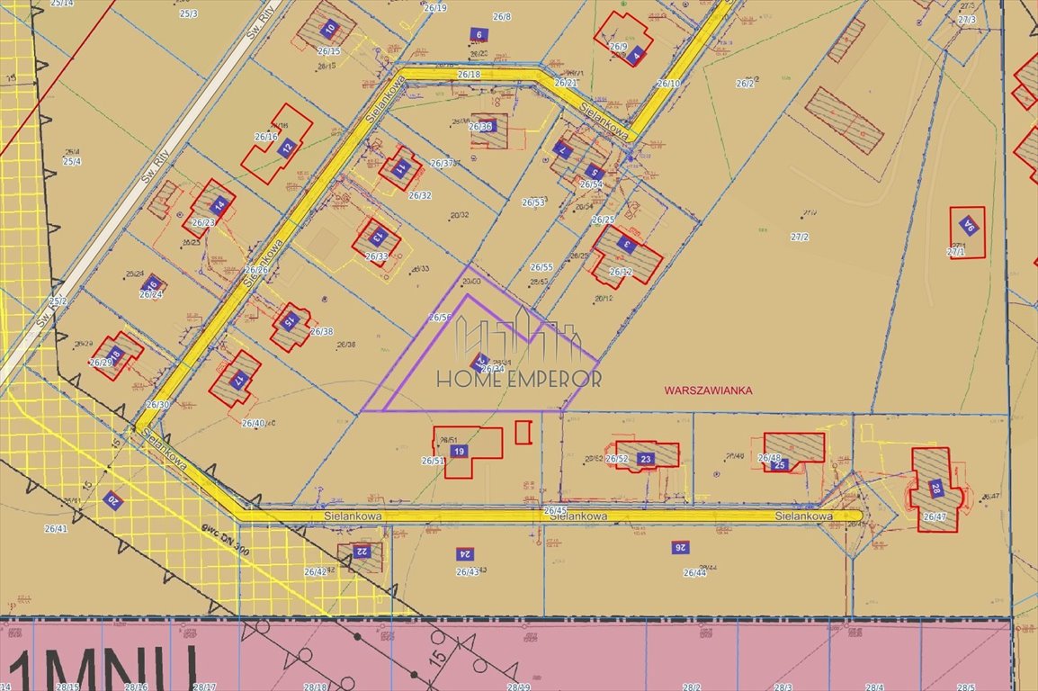 Działka 1670 m² z mediami, planem i dużym potencjałem Warszawianka, Sielankowa  1 670m2 Foto 1