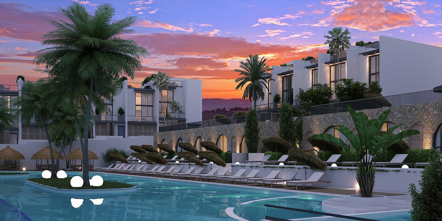 Nowoczesny apartament 2 pok. w resortowym kompleksie Tatlısu Cypr, Tatlısu, Tatlısu, Gazimağusa, Cypr Północny  151m2 Foto 1