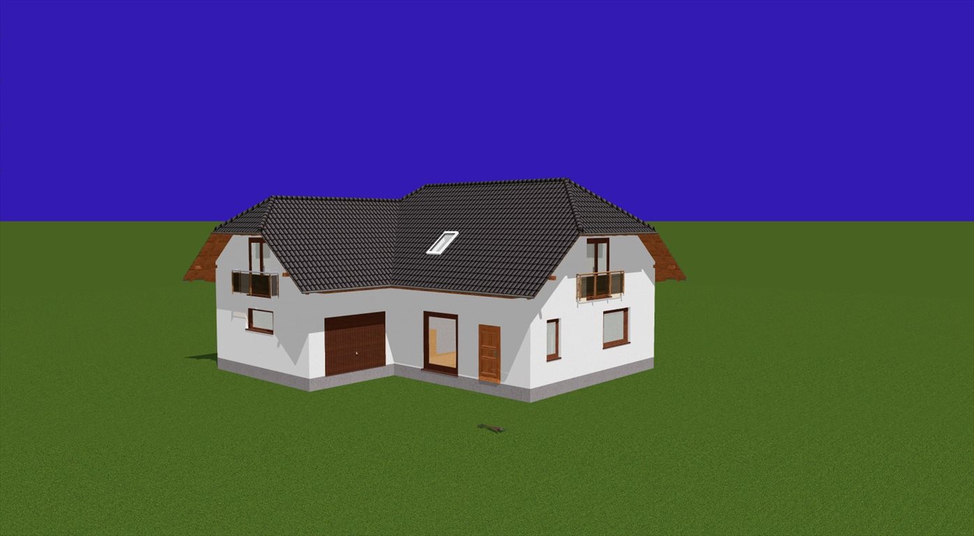 Działka budowlana z projektem domu i stawem w Kosówce Kosówka  4 946m2 Foto 1