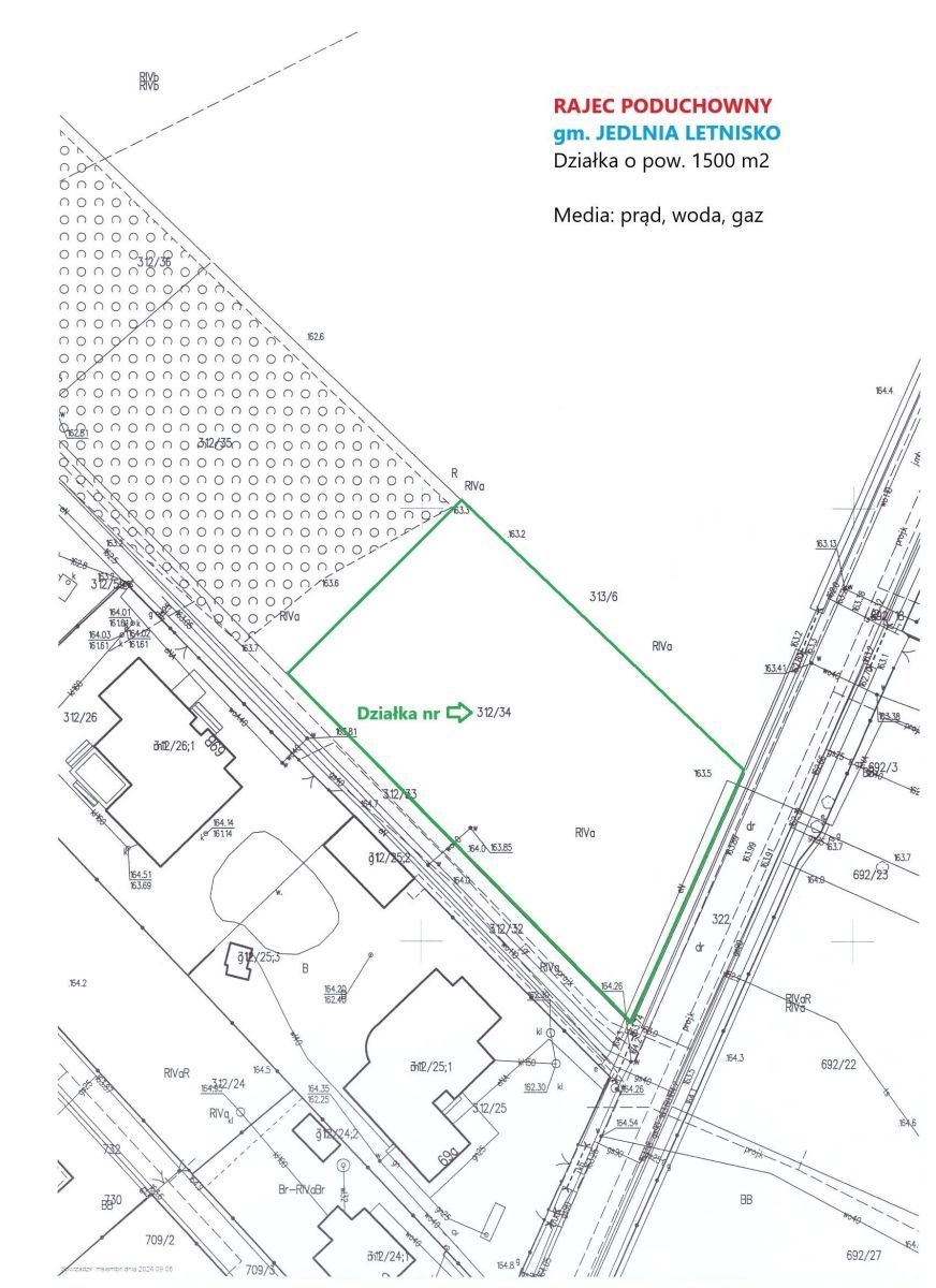 Działka budowlana na sprzedaż Rajec Poduchowny, Rajec Poduchowny  1 500m2 Foto 6