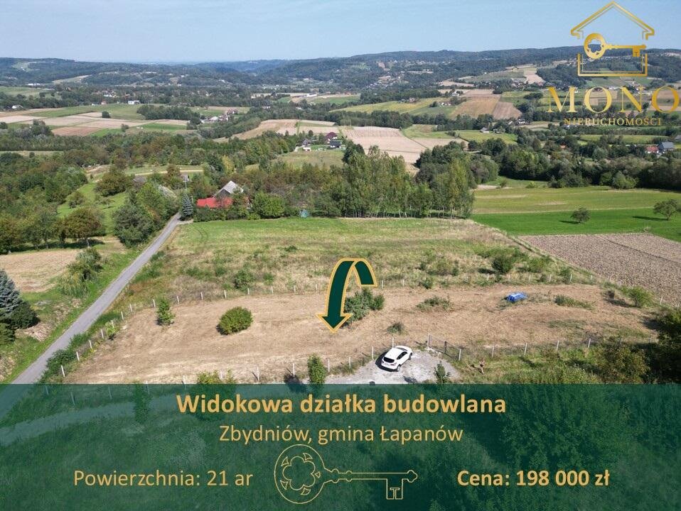 Działka budowlana na sprzedaż Zbydniów  2 073m2 Foto 1