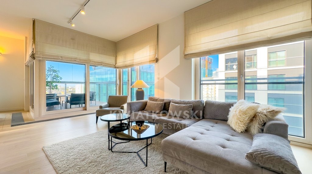 Ekskluzywny 120m² apartament z panoramicznym widokiem na Warszawę Warszawa, Wola, Waliców  120m2 Foto 1