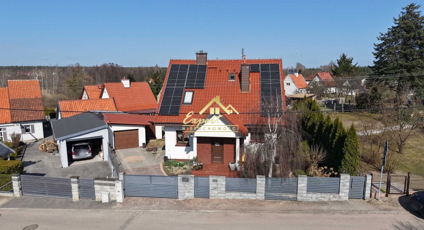 Komfortowy dom 184 m² z kominkiem i fotowoltaiką Ostróda, Ostróda, Feliksa Nowowiejskiego  184m2 Foto 1