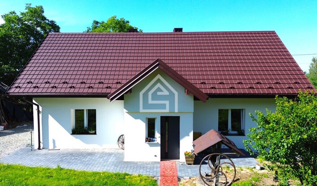 Dom parterowy z ogrodem i 4 pokojami w Wiśnicz Mały Olchawa, wiśnicz mały  72m2 Foto 1