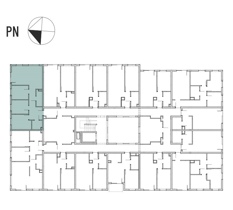 Nowe mieszkanie czteropokojowe  ATRIUM HOUSE Tyczyn, Laurowa 25  65m2 Foto 1