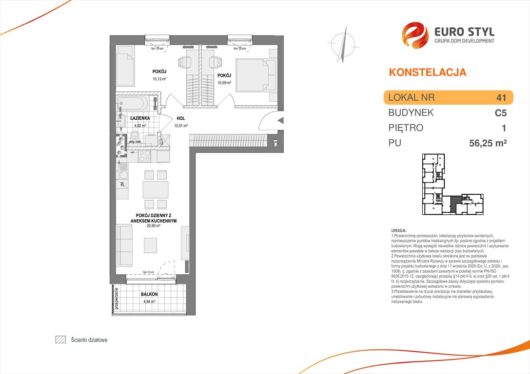 mieszkanie na sprzedaż 56m2 mieszkanie Gdynia, Pogórze, Paderewskiego