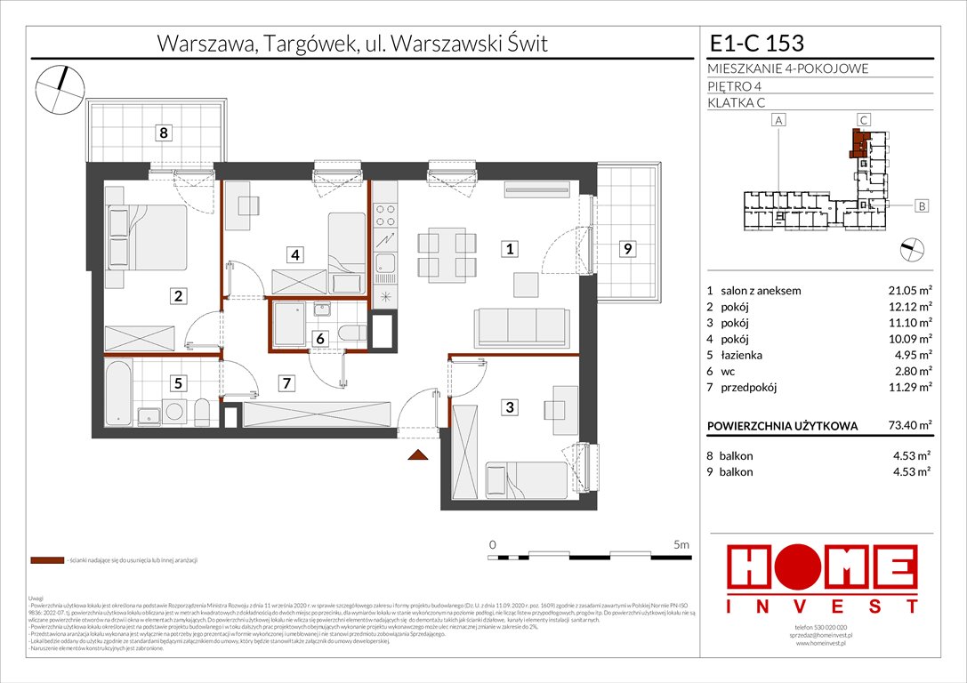 Nowe mieszkanie czteropokojowe  Warszawski Świt Etap X Warszawa, Targówek, ul. Warszawski Świt  73m2 Foto 1
