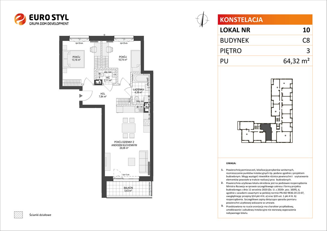 mieszkanie na sprzedaż 64m2 mieszkanie Gdynia, Pogórze, Paderewskiego