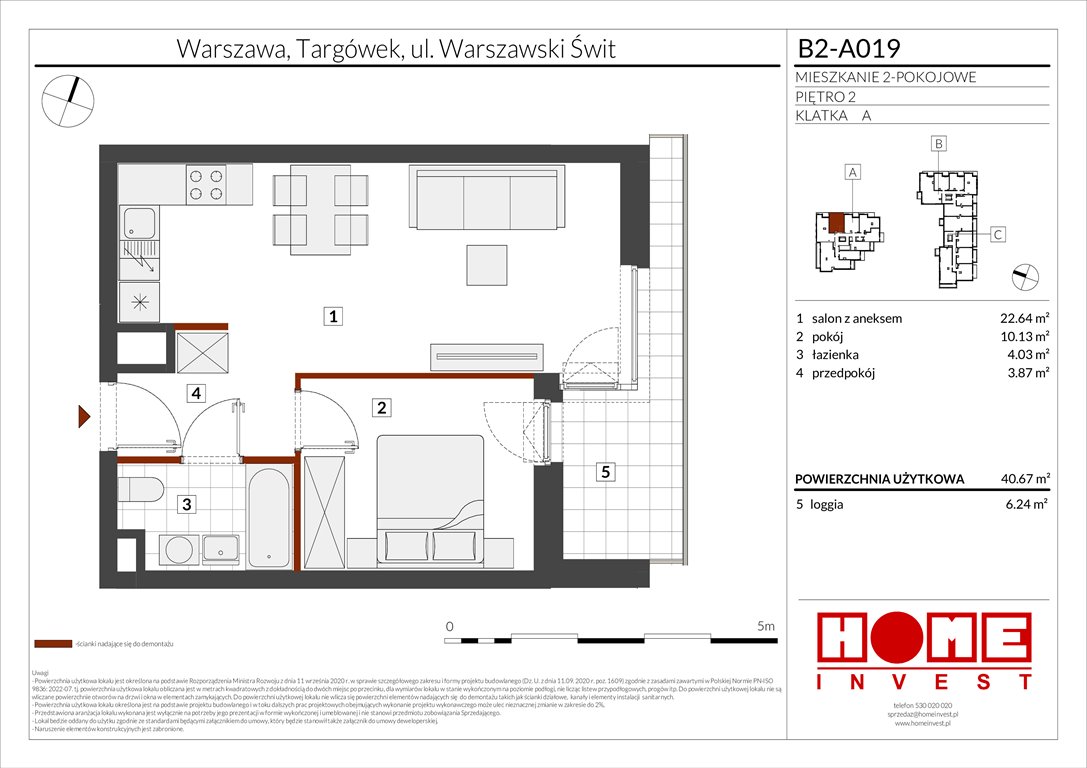 Nowe mieszkanie dwupokojowe Warszawski Świt Etap IX Warszawa, Targówek, ul. Warszawski Świt 12  41m2 Foto 1
