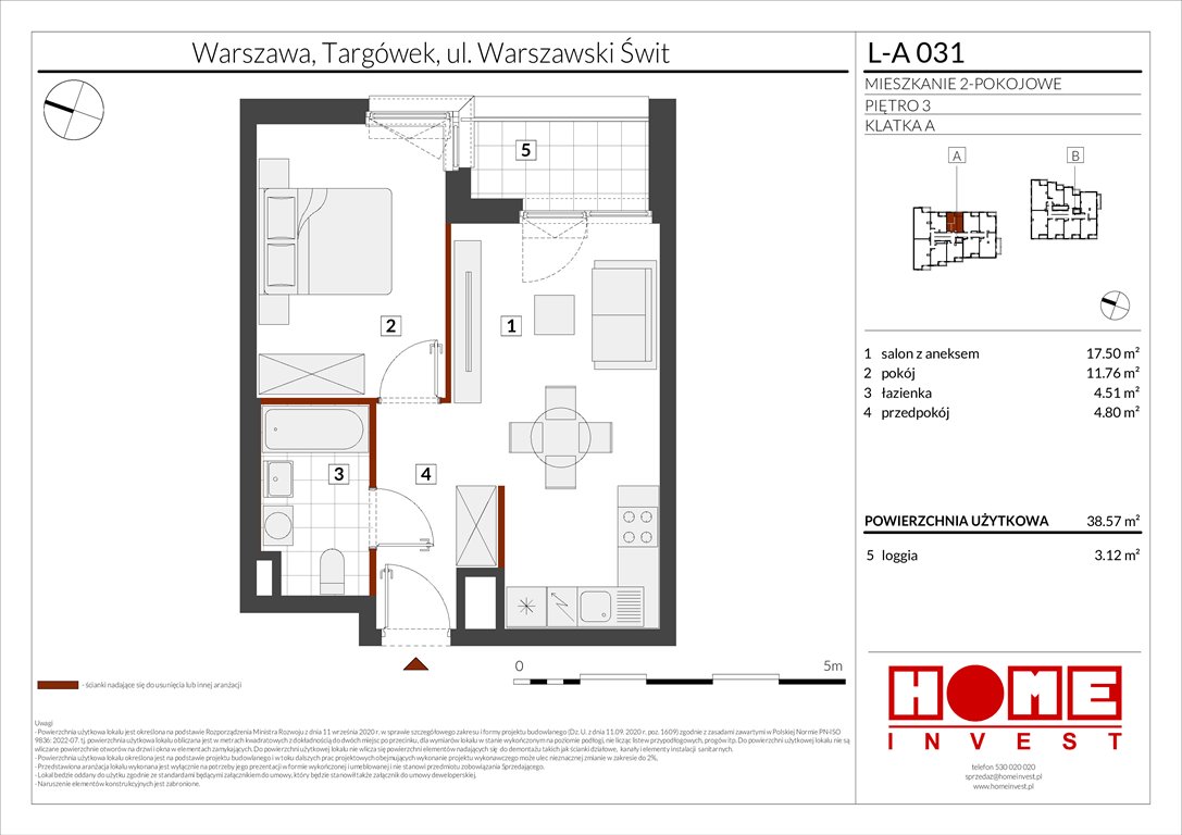 Nowe mieszkanie dwupokojowe Warszawski Świt Etap XII Warszawa, Targówek, ul. Warszawski Świt  39m2 Foto 1