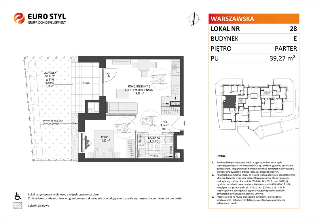 Nowe mieszkanie dwupokojowe OSIEDLE WARSZAWSKA Gdańsk, Warszawska  39m2 Foto 1