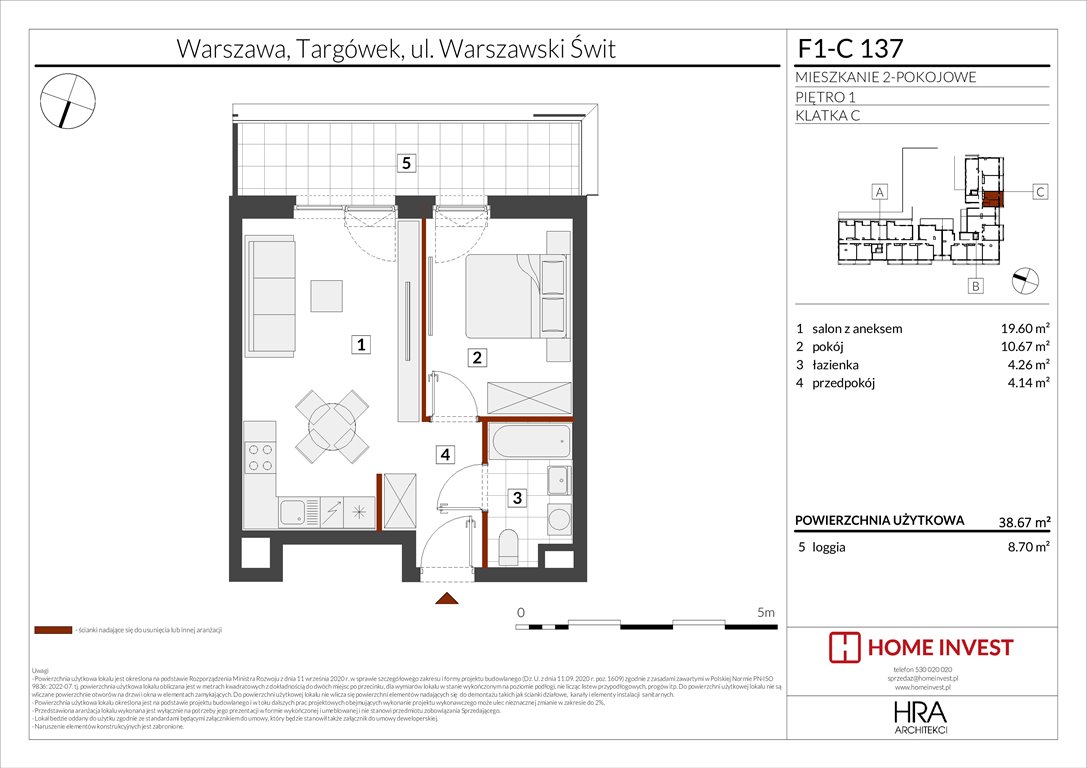 Nowe mieszkanie dwupokojowe Warszawski Świt Etap XIII Warszawa, ul. Warszawski Świt  39m2 Foto 1