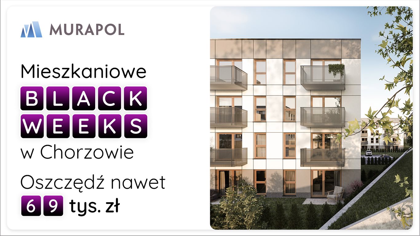 Nowe mieszkanie dwupokojowe Murapol Osiedle Wolka Chorzów, Chorzów Centrum, Odległa  53m2 Foto 1