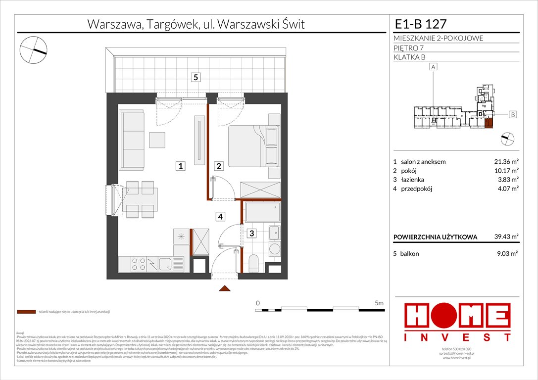 Nowe mieszkanie dwupokojowe Warszawski Świt Etap X Warszawa, Targówek, ul. Warszawski Świt  39m2 Foto 1