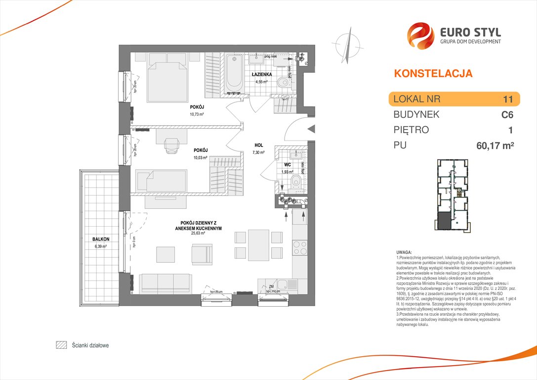 Nowe mieszkanie trzypokojowe KONSTELACJA Gdynia, Pogórze, Paderewskiego  60m2 Foto 1