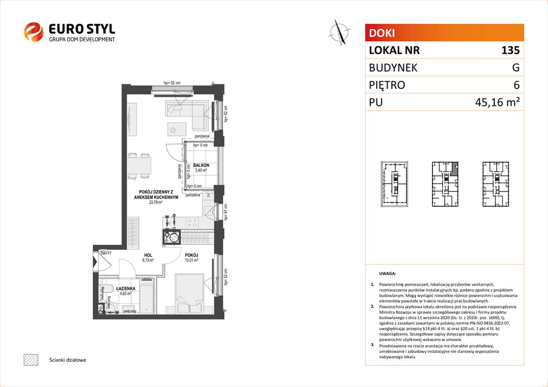 mieszkanie na sprzedaż 45m2 mieszkanie Gdańsk, Śródmieście, ks. Jerzego Popiełuszki/Rybaki Górne