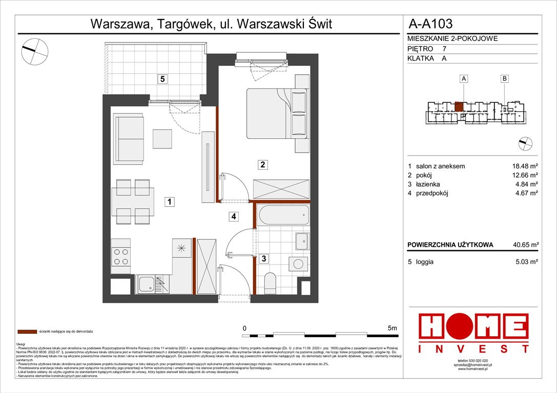 Nowe mieszkanie dwupokojowe Warszawski Świt Etap VII Warszawa, Targówek, ul. Warszawski Świt 12  41m2 Foto 1