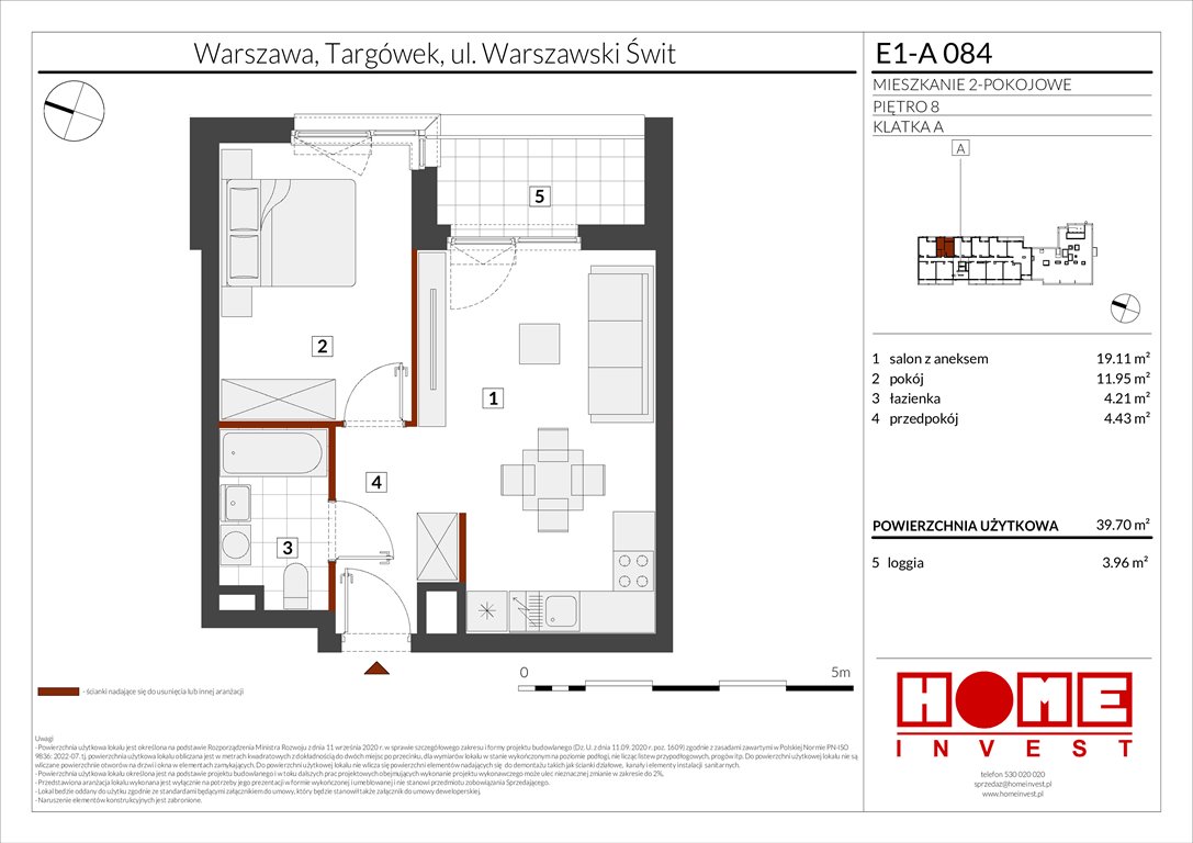 Nowe mieszkanie dwupokojowe Warszawski Świt Etap X Warszawa, Targówek, ul. Warszawski Świt  40m2 Foto 1