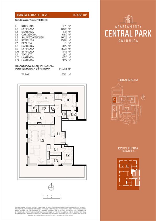 Nowe mieszkanie Apartamenty Central Park Świdnica Świdnica, Lipowa 14  149m2 Foto 1