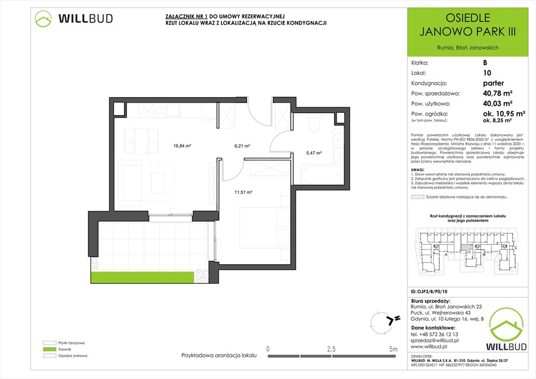 Nowe mieszkanie dwupokojowe Osiedle Janowo Park III Rumia, Janowo, Błoń Janowskich  40m2 Foto 1