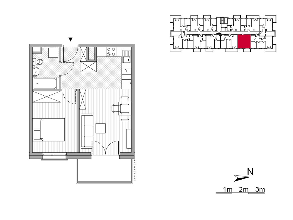 Nowe mieszkanie dwupokojowe ul. Powstańców/os. Piastów bud F Kraków, Mistrzejowice, Os. Piastów 77  38m2 Foto 1