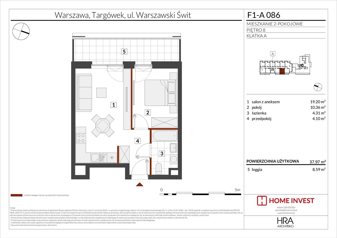 Nowe mieszkanie dwupokojowe Warszawski Świt Etap XIII Warszawa, ul. Warszawski Świt  38m2 Foto 1