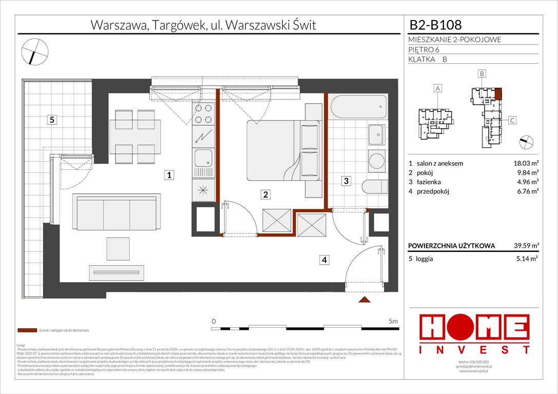 Nowe mieszkanie dwupokojowe Warszawski Świt Etap IX Warszawa, Targówek, ul. Warszawski Świt 12  40m2 Foto 1