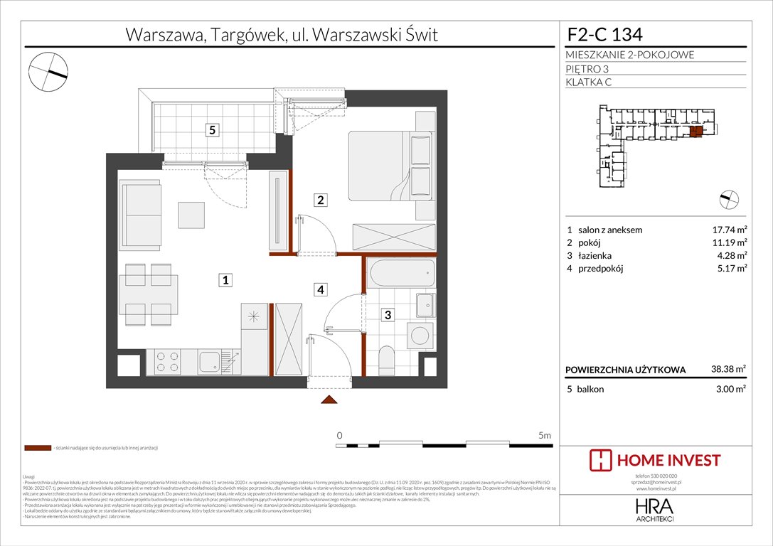 Nowe mieszkanie dwupokojowe Warszawski Świt Etap XIV Warszawa, ul. Warszawski Świt  38m2 Foto 1