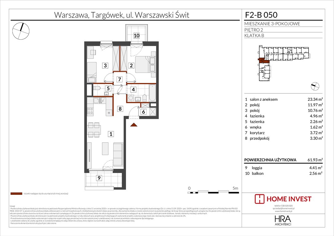 Nowe mieszkanie trzypokojowe Warszawski Świt Etap XIV Warszawa, ul. Warszawski Świt  62m2 Foto 1