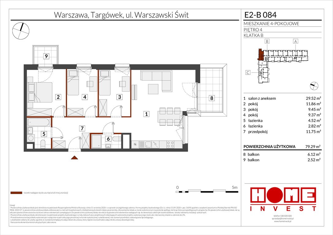 Nowe mieszkanie czteropokojowe  Warszawski Świt Etap XI Warszawa, Targówek, ul. Warszawski Świt  79m2 Foto 1