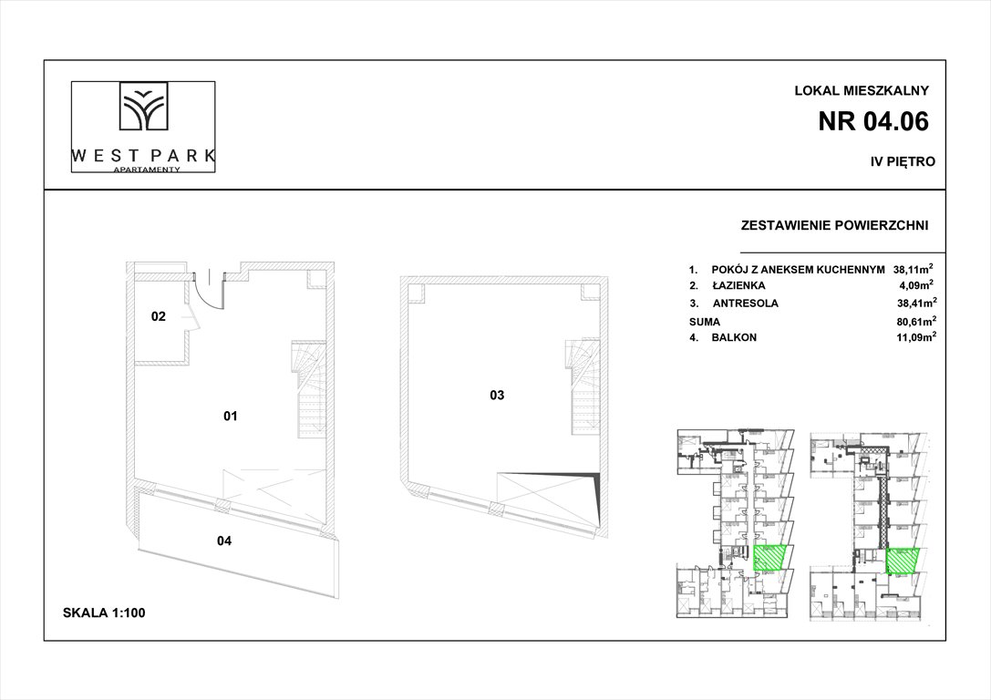 Nowe mieszkanie WEST PARK APARATAMENTY Kołobrzeg, Wylotowa 6  42m2 Foto 1