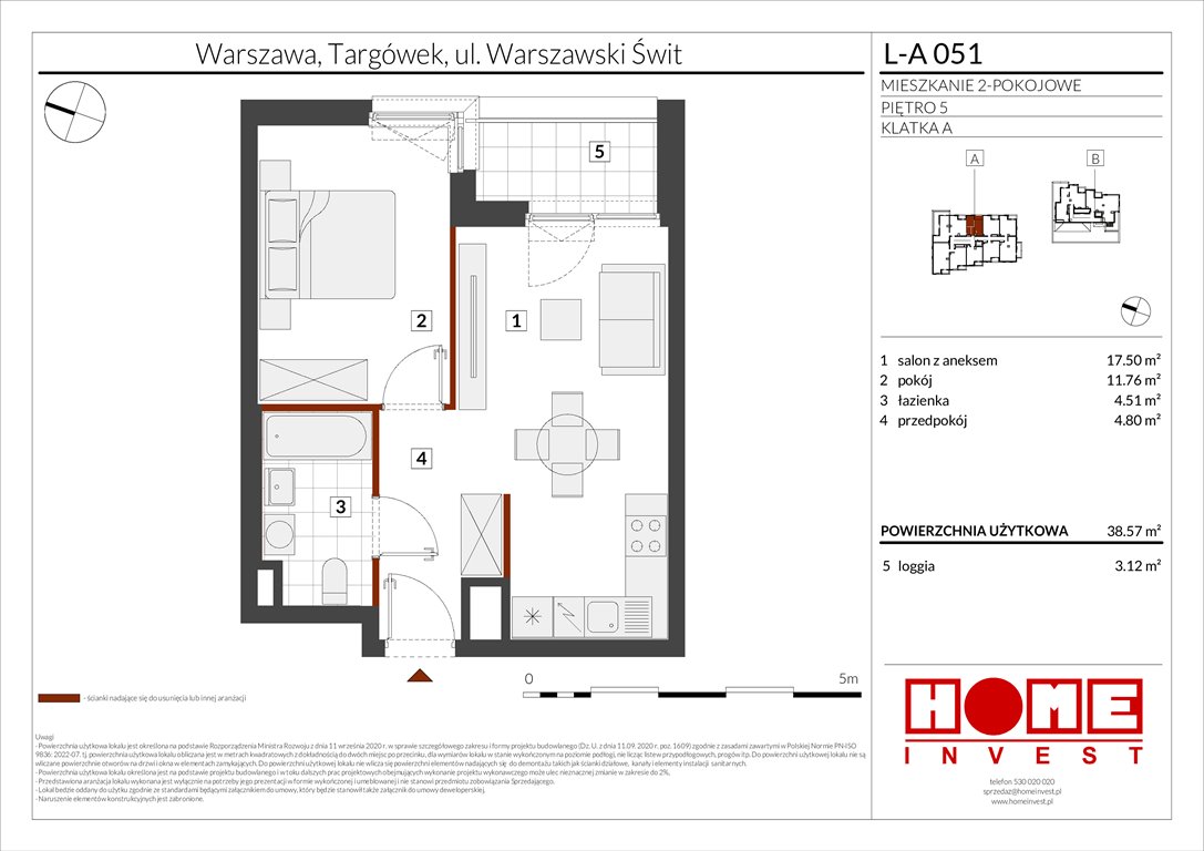 Nowe mieszkanie dwupokojowe Warszawski Świt Etap XII Warszawa, Targówek, ul. Warszawski Świt  39m2 Foto 1
