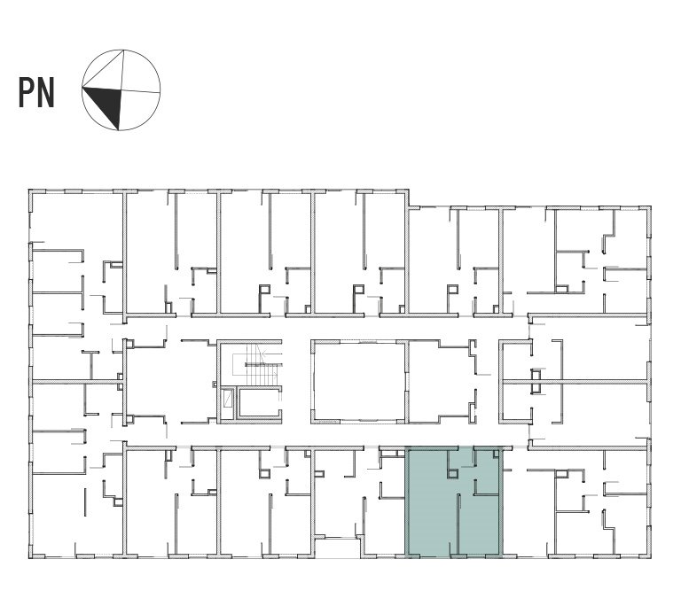 Nowe mieszkanie dwupokojowe ATRIUM HOUSE Tyczyn, Laurowa 25  36m2 Foto 1