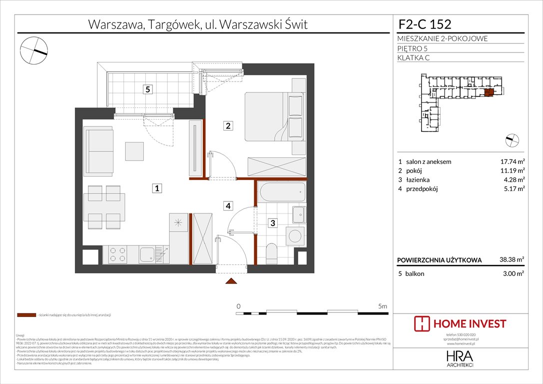 Nowe mieszkanie dwupokojowe Warszawski Świt Etap XIV Warszawa, ul. Warszawski Świt  38m2 Foto 1