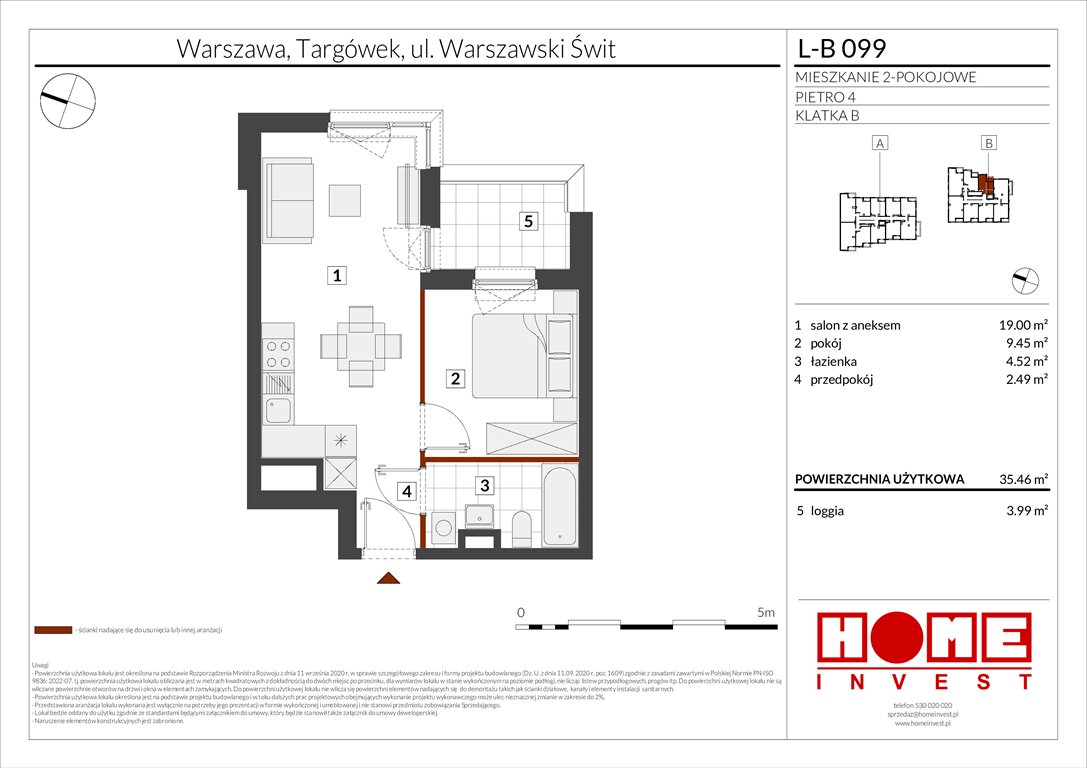 Nowe mieszkanie dwupokojowe Warszawski Świt Etap XII Warszawa, Targówek, ul. Warszawski Świt  35m2 Foto 1