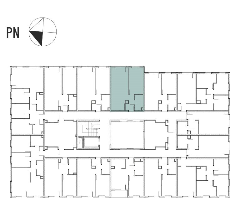Nowe mieszkanie dwupokojowe ATRIUM HOUSE Tyczyn, Laurowa 25  42m2 Foto 1