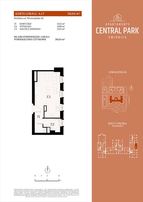 Nowa kawalerka Apartamenty Central Park Świdnica Świdnica, Lipowa 14  39m2 Foto 1