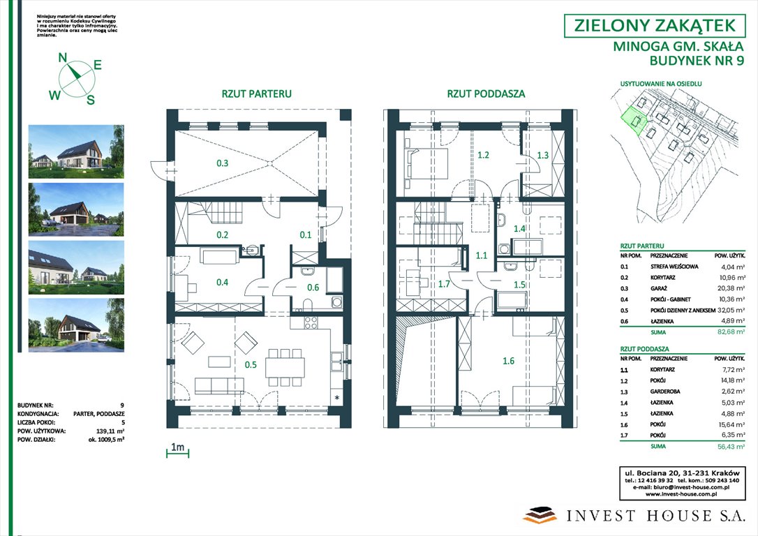 Nowy dom "ZIELONY ZAKĄTEK" - MINOGA Minoga  141m2 Foto 1