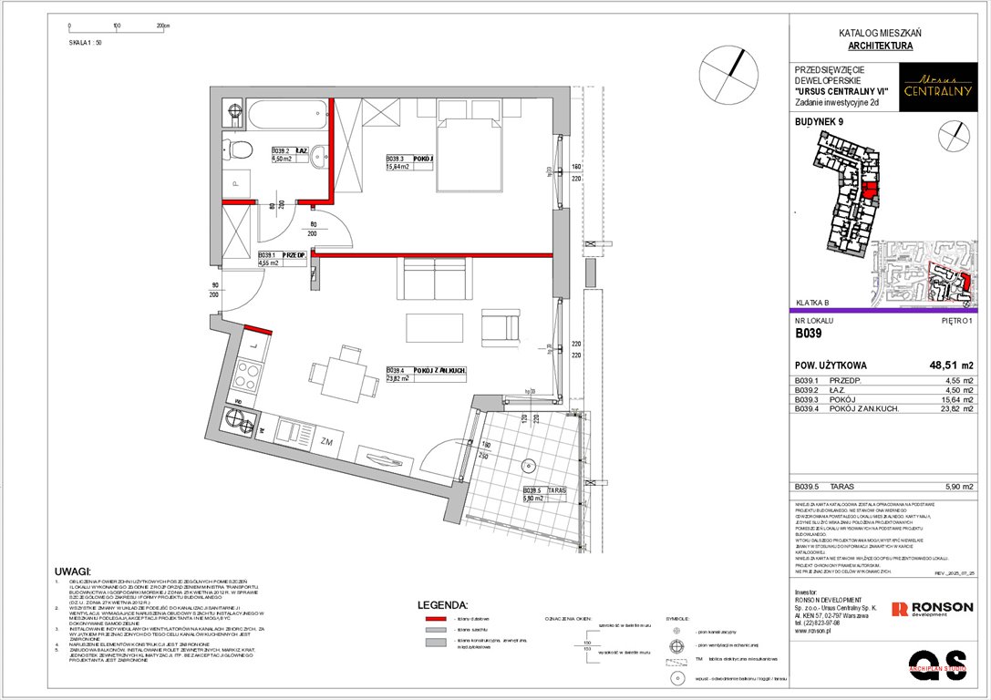 Nowe mieszkanie dwupokojowe URSUS CENTRALNY Warszawa, Ursus, ul. Gierdziejewskiego 23  49m2 Foto 1