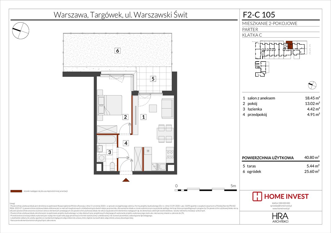 Nowe mieszkanie dwupokojowe Warszawski Świt Etap XIV Warszawa, ul. Warszawski Świt  41m2 Foto 1
