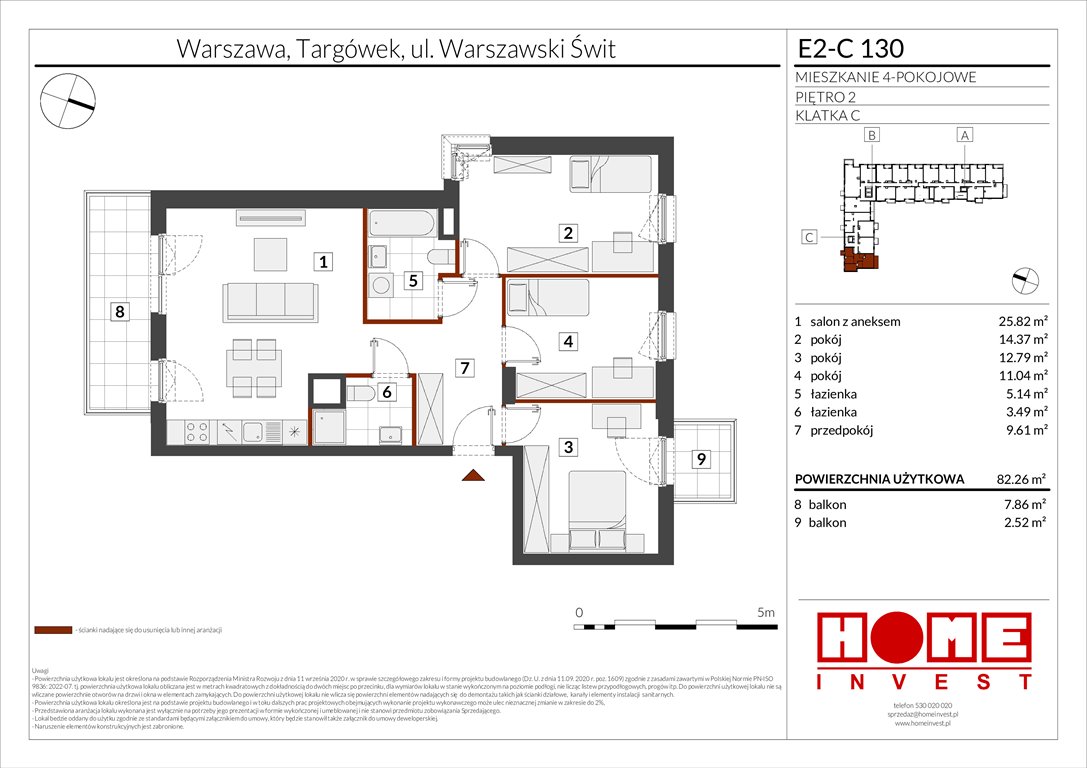 Nowe mieszkanie czteropokojowe  Warszawski Świt Etap XI Warszawa, Targówek, ul. Warszawski Świt  82m2 Foto 1