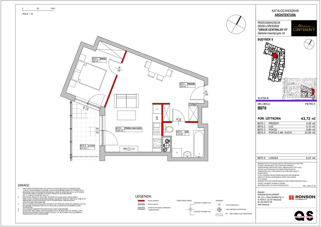 Nowe mieszkanie dwupokojowe URSUS CENTRALNY Warszawa, Ursus, ul. Gierdziejewskiego 23  44m2 Foto 1
