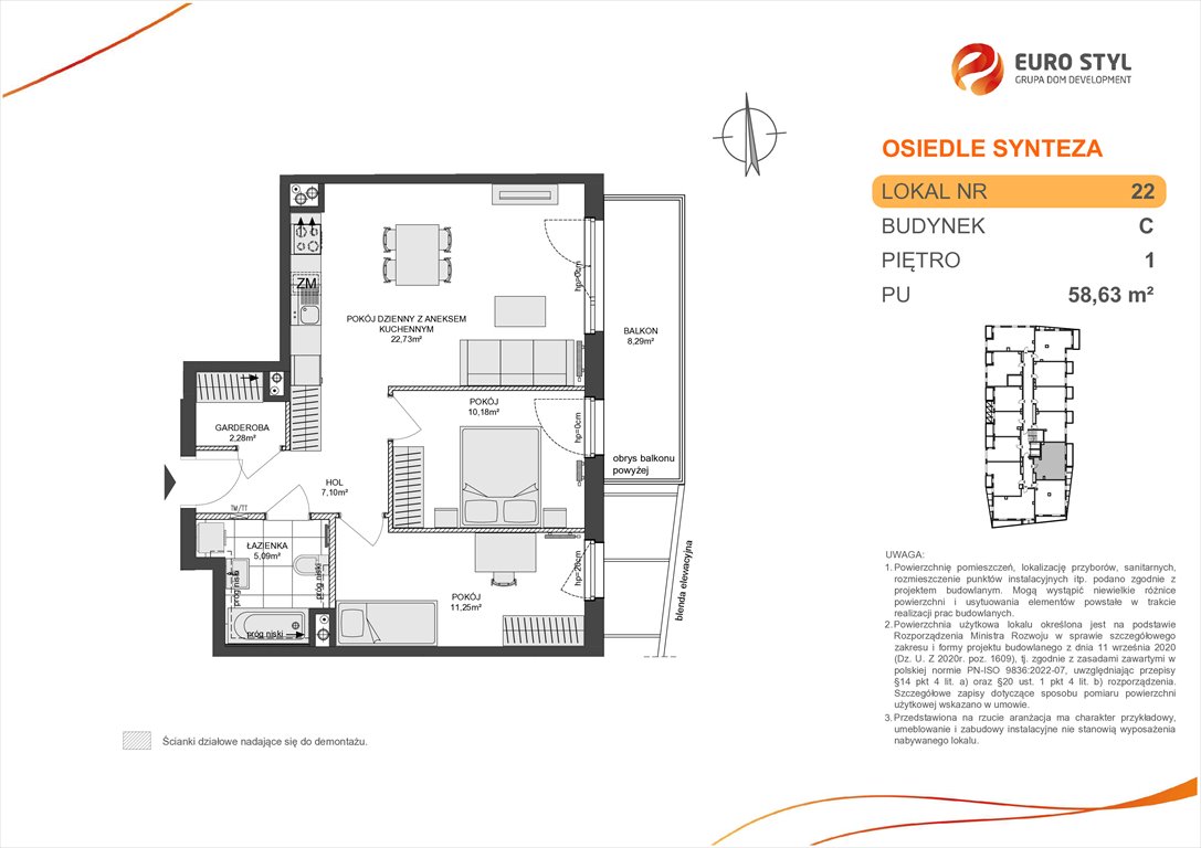 mieszkanie na sprzedaż 59m2 mieszkanie Gdańsk, Piecki - Migowo, Piekarnicza