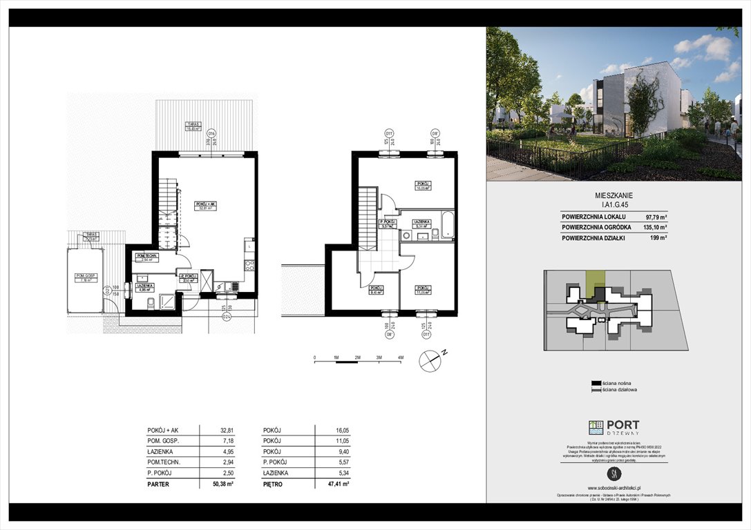 Nowe mieszkanie czteropokojowe  Port Drzewny Toruń, Stary Toruń, ul. Portowa  97m2 Foto 1