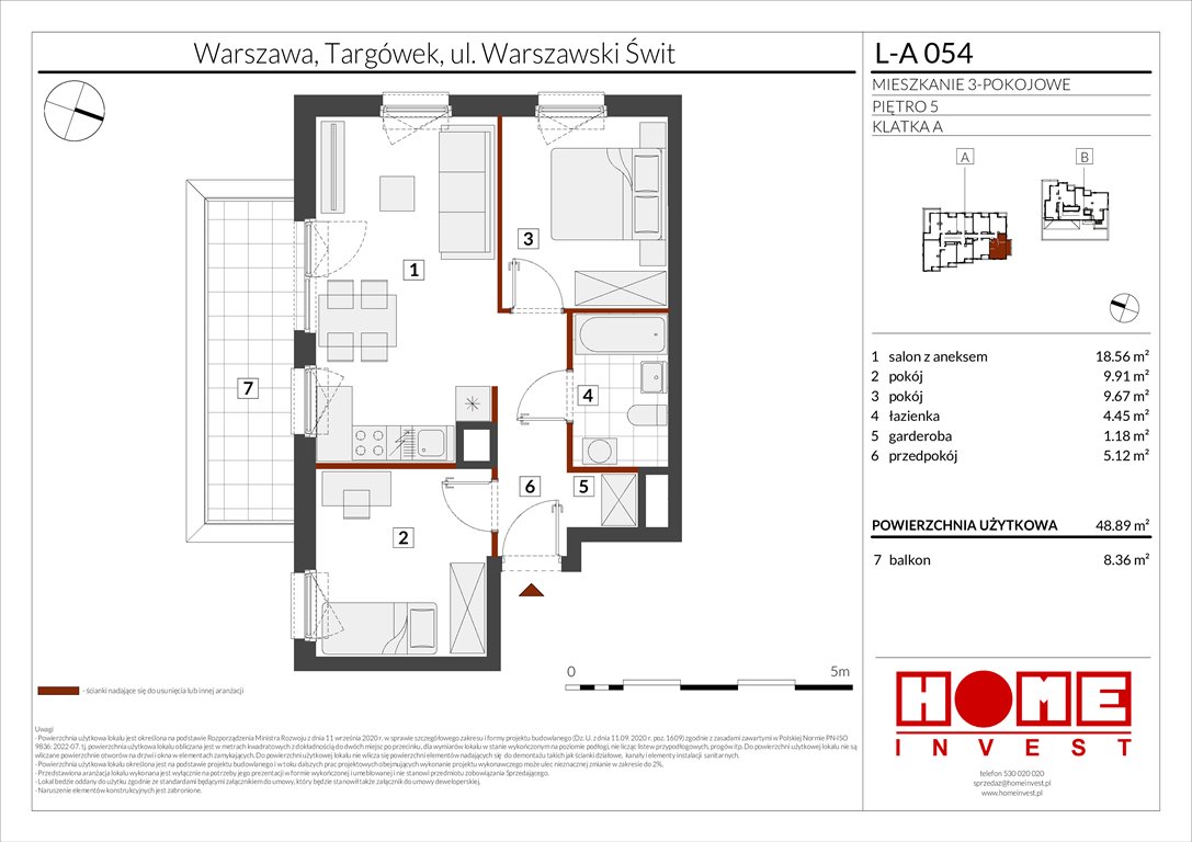 Nowe mieszkanie trzypokojowe Warszawski Świt Etap XII Warszawa, Targówek, ul. Warszawski Świt  49m2 Foto 1