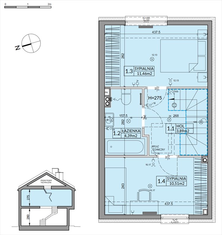 Nowy dom Nova Magdalenka 7 Słomin, Piaseczyńska  66m2 Foto 1