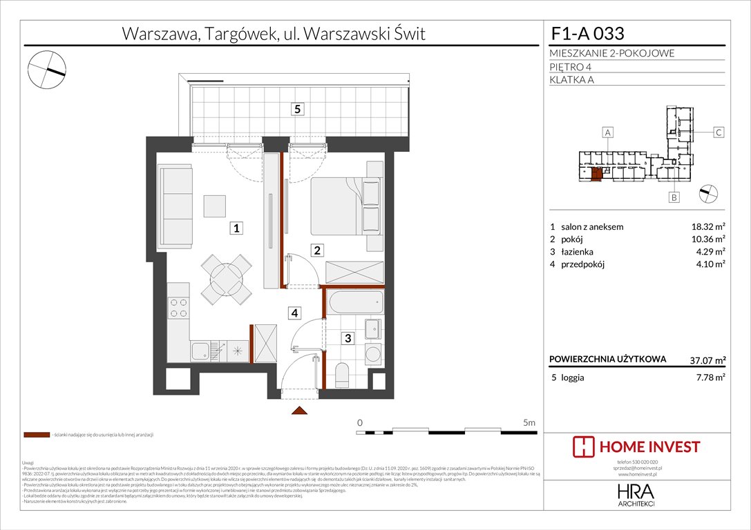 Nowe mieszkanie dwupokojowe Warszawski Świt Etap XIII Warszawa, ul. Warszawski Świt  37m2 Foto 1