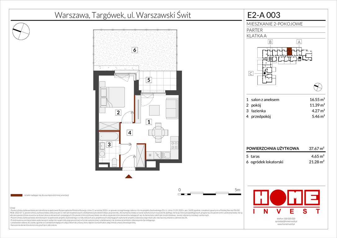 Nowe mieszkanie dwupokojowe Warszawski Świt Etap XI Warszawa, Targówek, ul. Warszawski Świt  38m2 Foto 1
